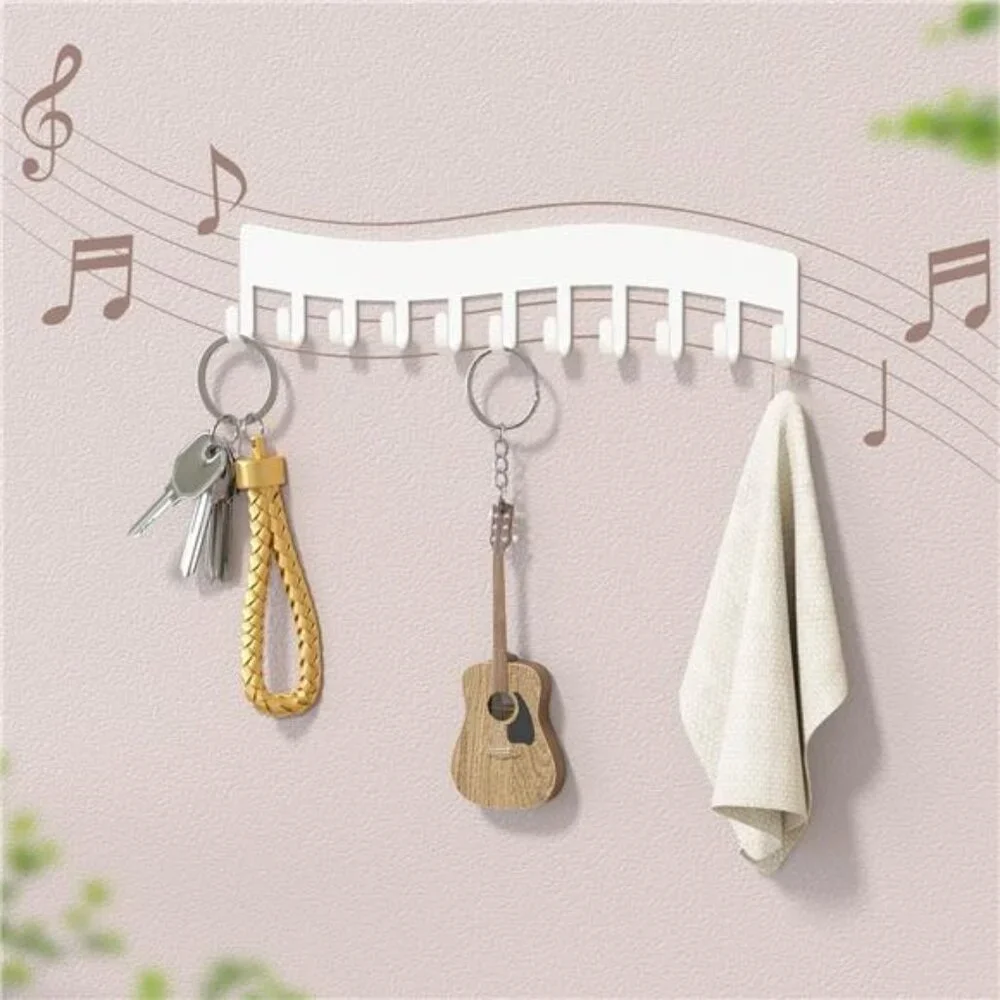 Wall Necklace Organizer Holder: Wall Mounted Jewelry Hanging Storage Necklaces